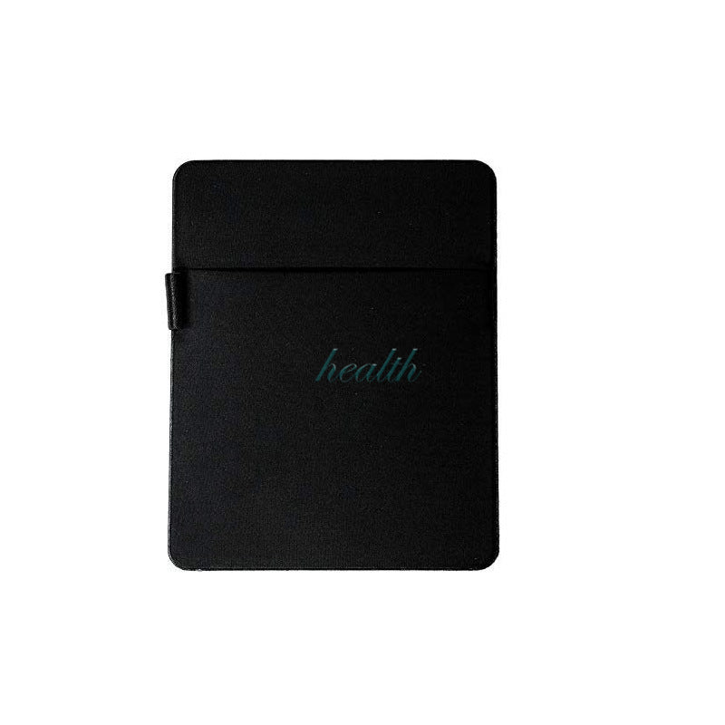 Organizador de portátil adhesiva con almacenamiento trasero