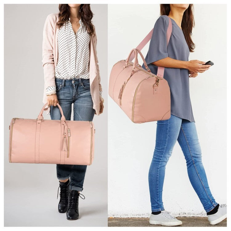 Bolsa de viaje de gran capacidad, bolso de mano plegable para mujer.