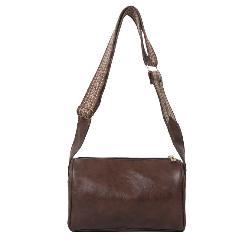 Bolso pequeño retro, bolso de hombro de moda para mujer