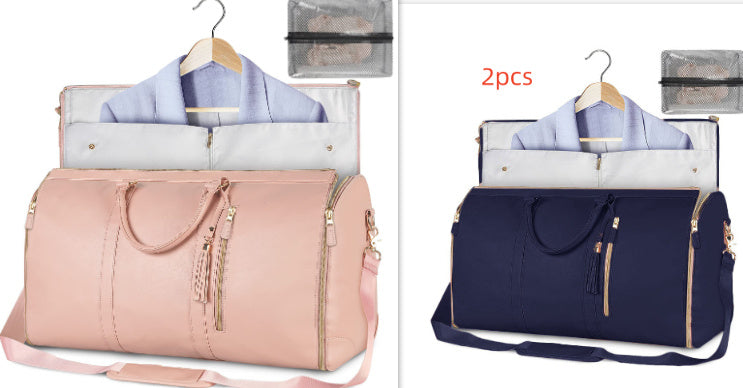 Bolsa de viaje de gran capacidad, bolso de mano plegable para mujer.