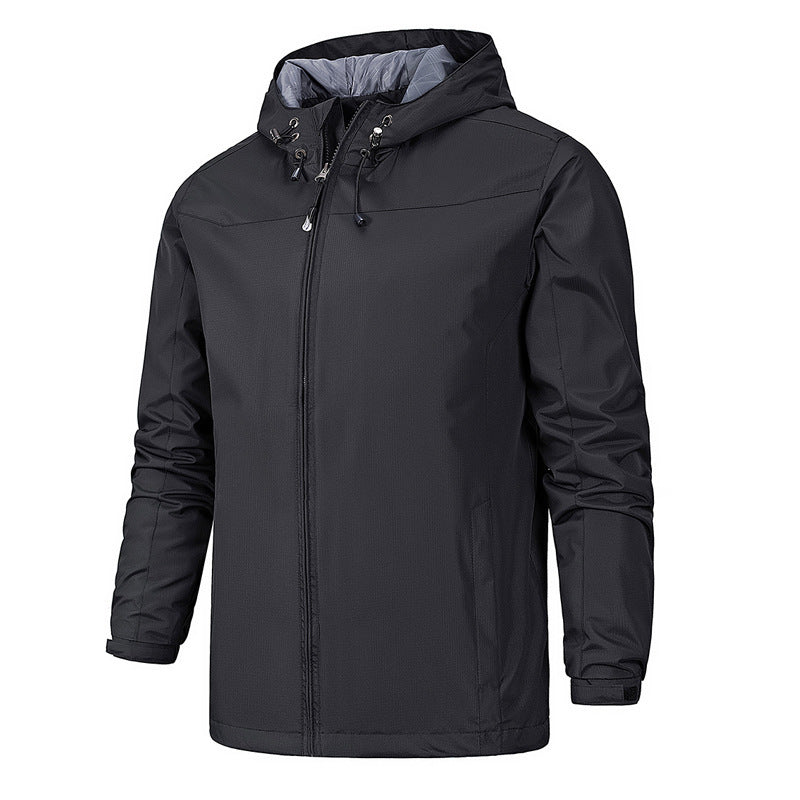 Chaqueta para hombre, impermeable para todas las estaciones.