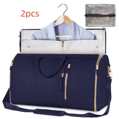 Bolsa de viaje de gran capacidad, bolso de mano plegable para mujer.