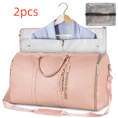 Bolsa de viaje de gran capacidad, bolso de mano plegable para mujer.