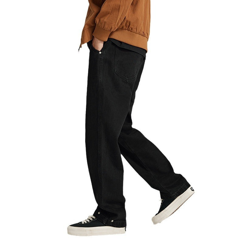 Pantalones vaqueros rectos y holgados para hombre