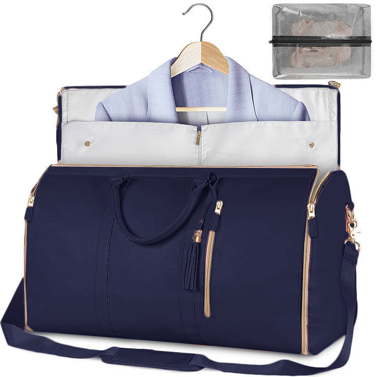 Bolsa de viaje de gran capacidad, bolso de mano plegable para mujer.